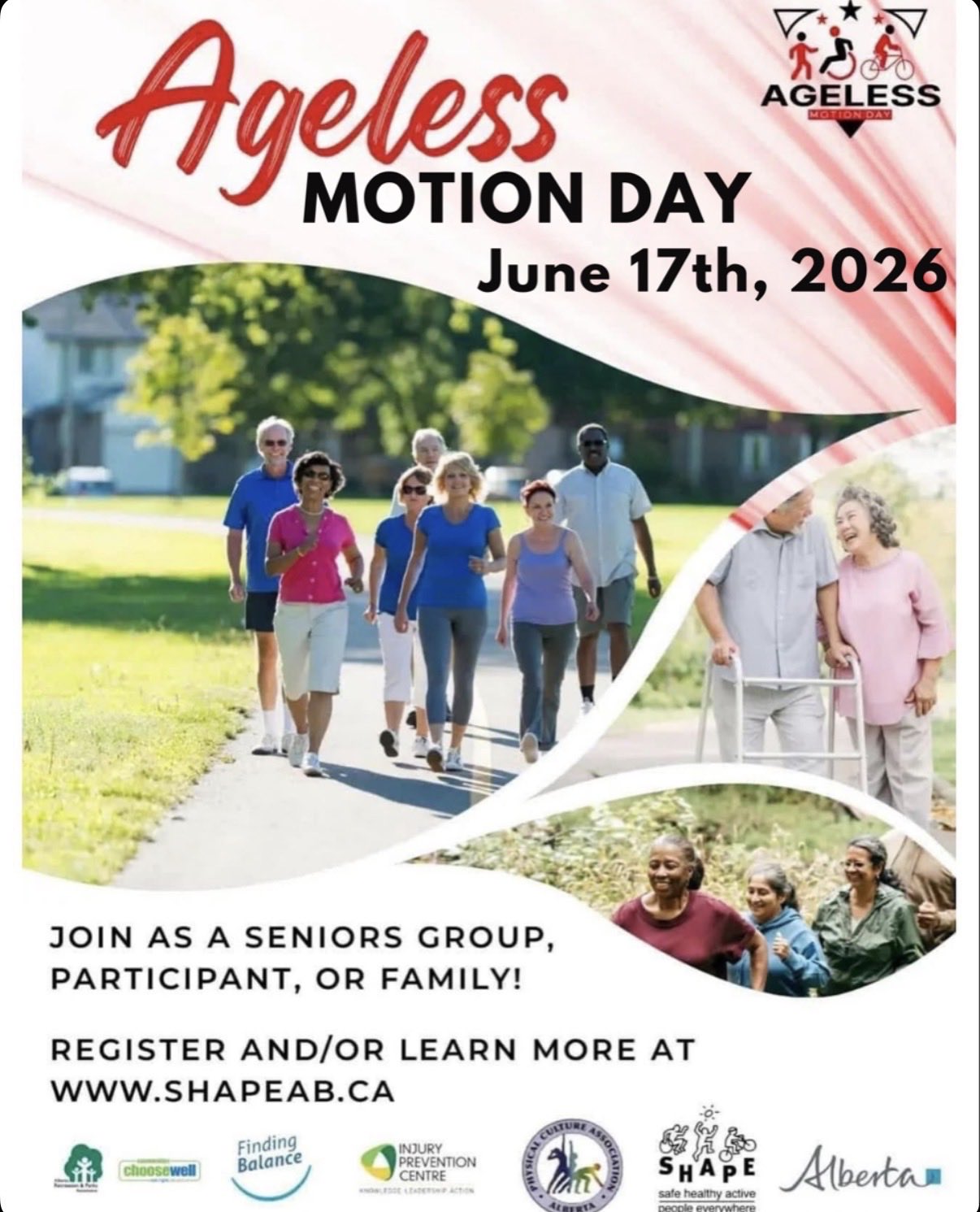 Ageless Motion Day Poster